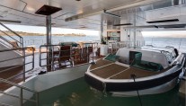 Superyacht PEGASUS V (ex PRINCESS MARIANA) -  Dry dock for the custom built tender